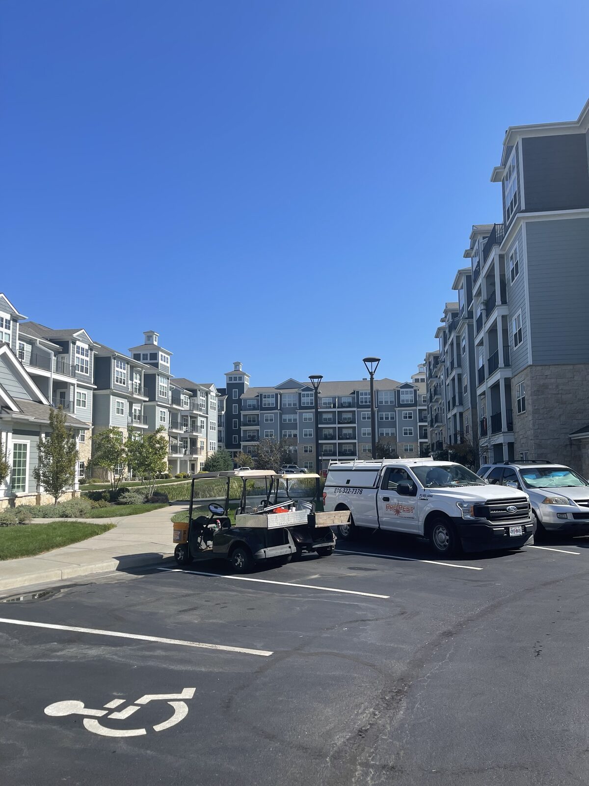 A completed DanReDev residential community